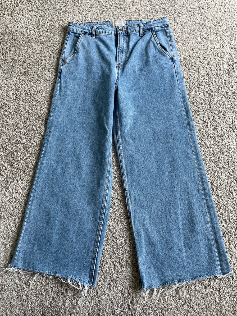 Everlane The Wide Leg Jean Womens Size 31 Regular Cotton Jeans